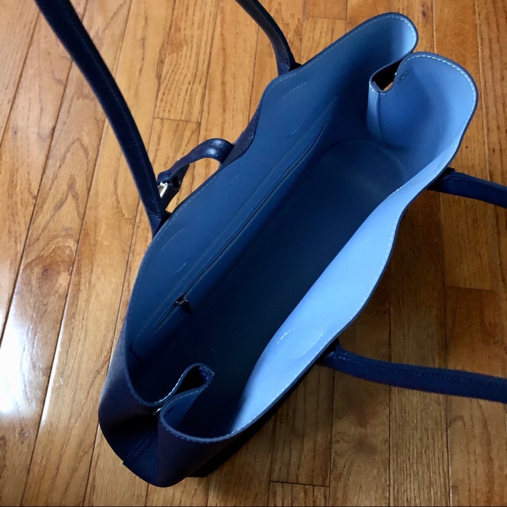 Longchamp Roseau Leather Shoulder Tote - Picture 7 of 13